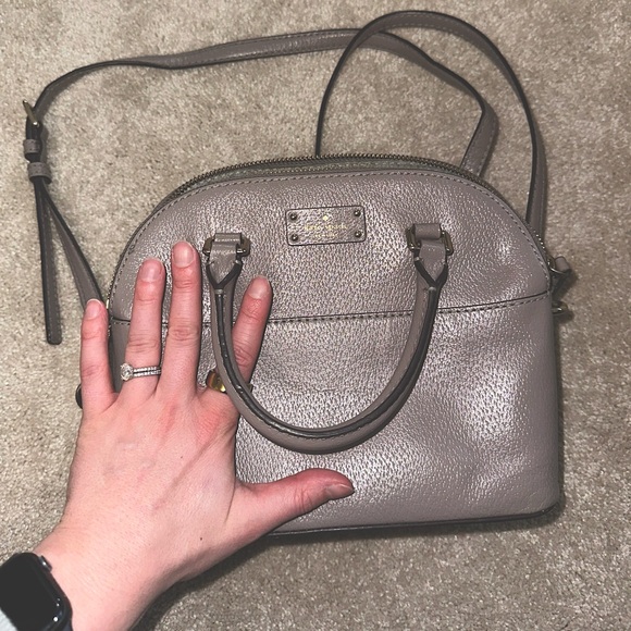 Kate Spade Taupe Purse - Picture 2 of 4